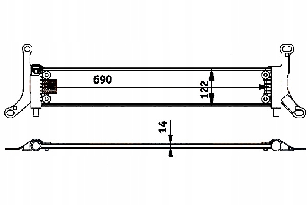 Купить Hella радиатор audi q7 vw touareg 3,0-5,0tdi 02-