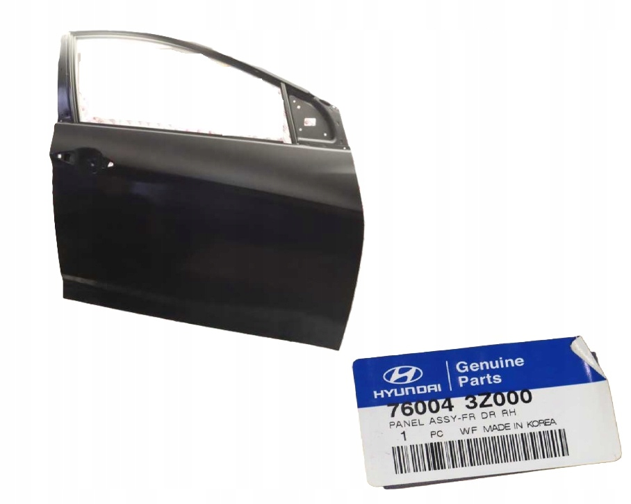фото №1, Hyundai i40 дверь перед правое оригинальный номер 760043z000