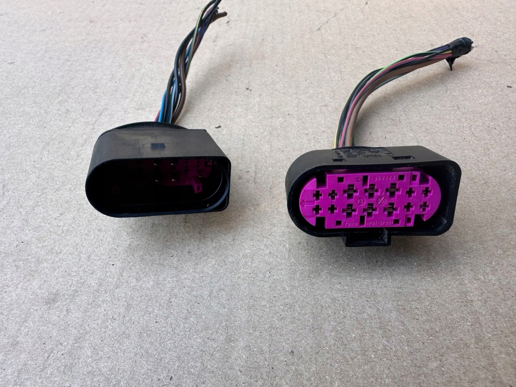 фото №6, Vw skoda seat колодка штекер з'єднувач 1j0973837 1j0973737