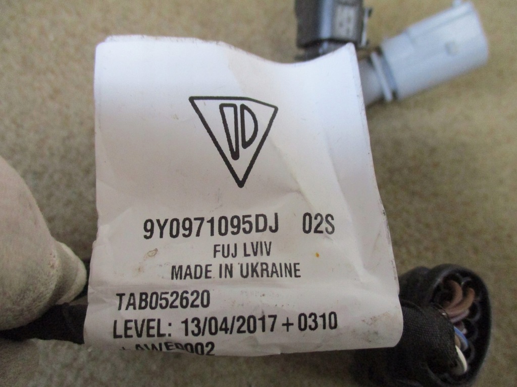 фото №5, Джгут електропроводка pdc porsche cayenne 9y0971095dj