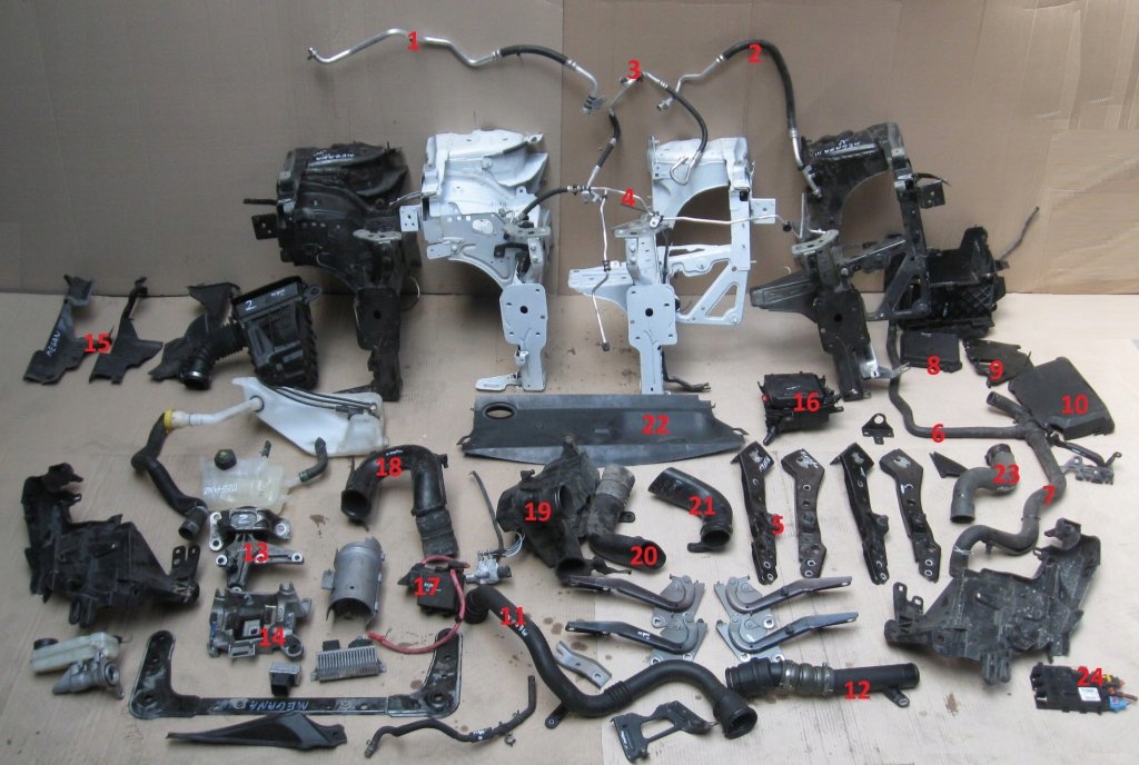 фото №1, Лонжерон чверть renault megane iii lift