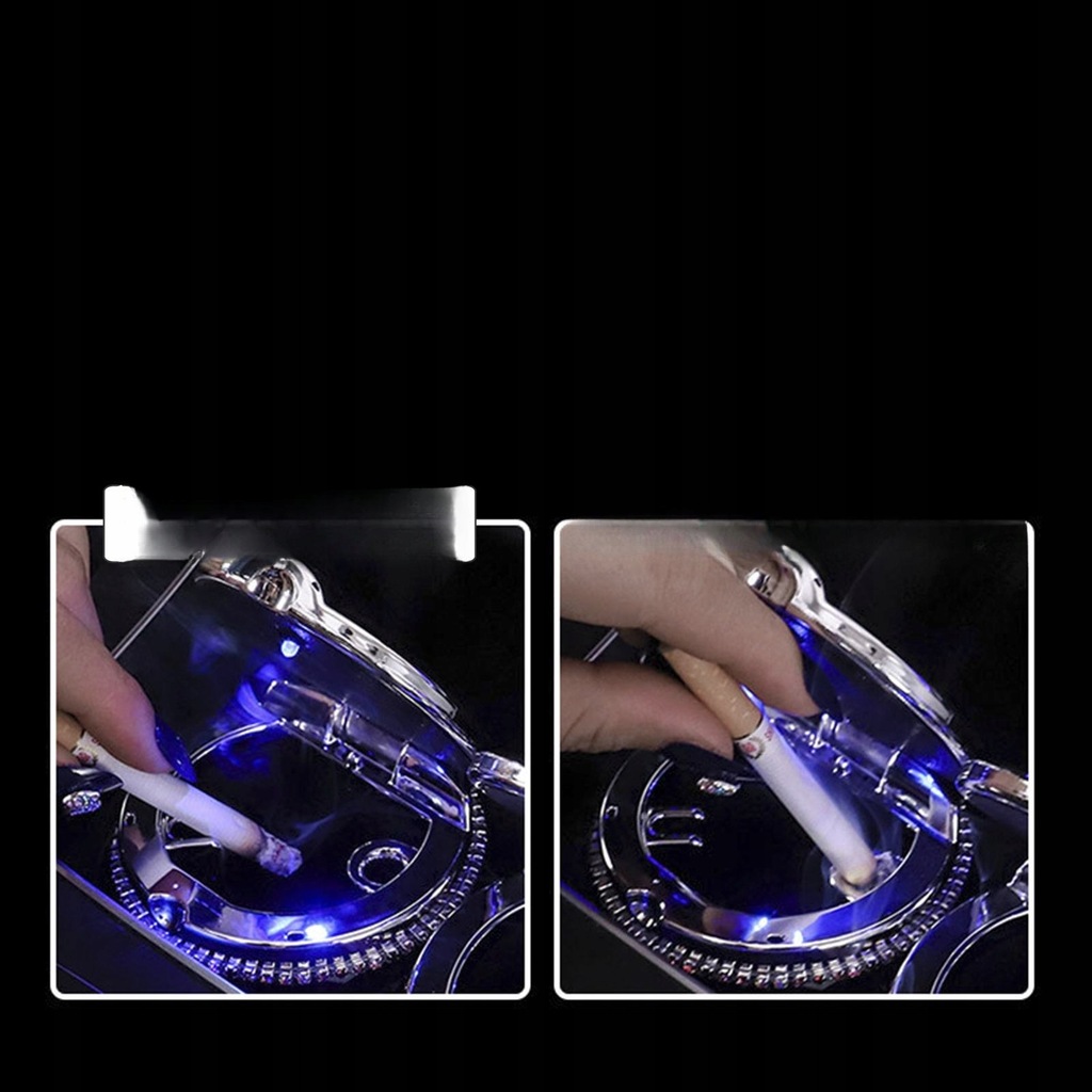 фото №6, Попільничка з кришка прикурювач przenośna