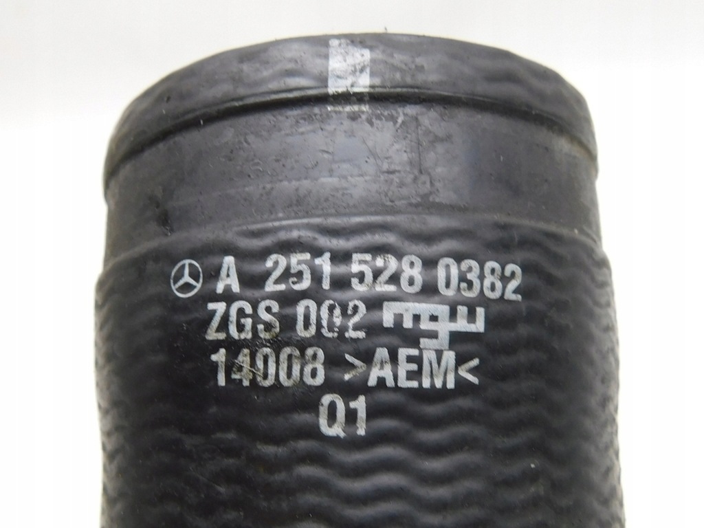 фото №7, Труба воздуха интеркулер a2515280382 mercedes r-klasa w251 3.0 v6 cdi