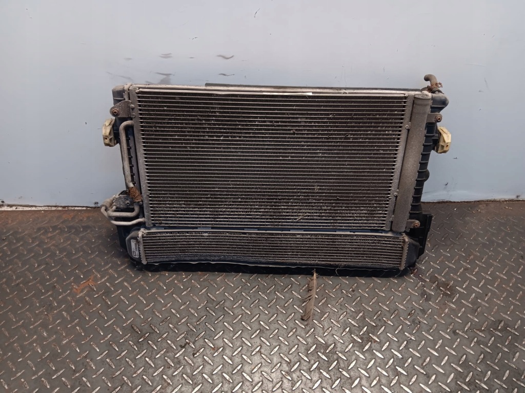 фото №1, Радиатор вентилятор skoda fabia ii lift 1.2 tsi