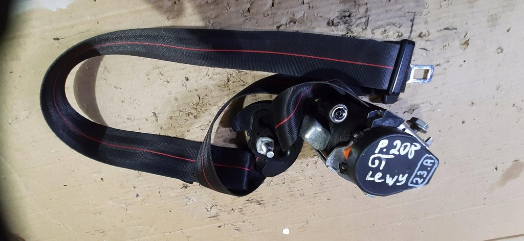 фото №7, Pas безпеки лівий peugeot 208 gti 98046579xj