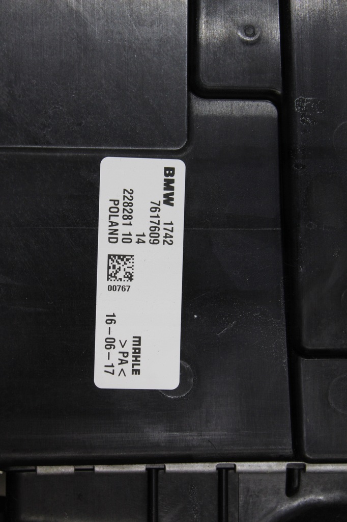 фото №12, Bmw x1 f48 радіатор вентилятор pas передній 1.8d автоматична коробка передач xdrive