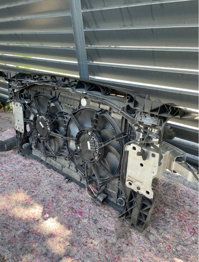 фото №6, Pas передній kompletny a4 s4 b9 lift 3.0 tdi радіатор балка вентилятор
