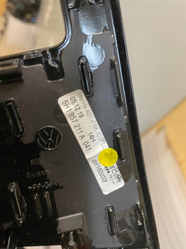 фото №8, Vw golf 8 viii рамка спидометра dekor 5h1857211a 14h