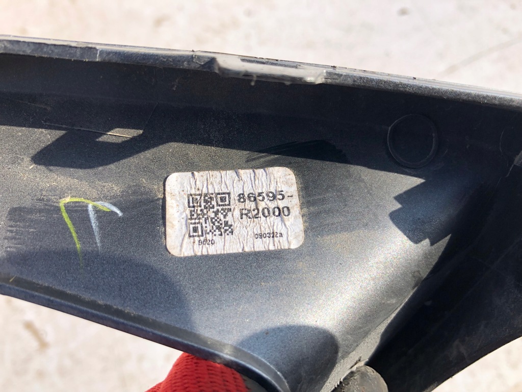 фото №4, Хром молдинг бампера лівий перед kia sportge v 5