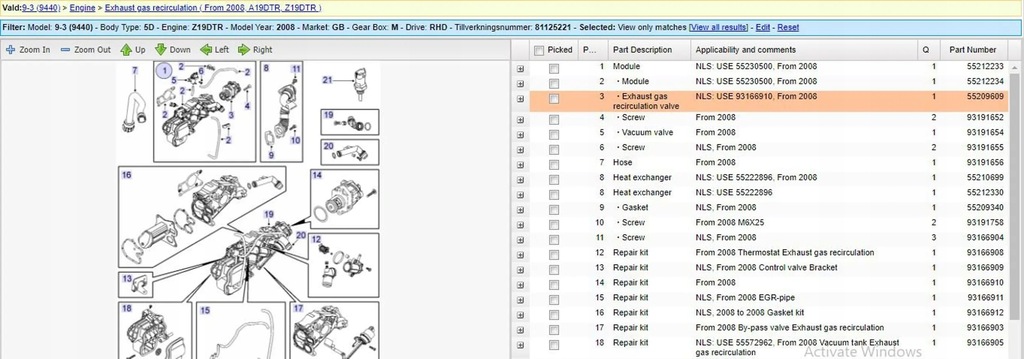 фото №6, Saab 9-3 ver2 2008 клапаны egr