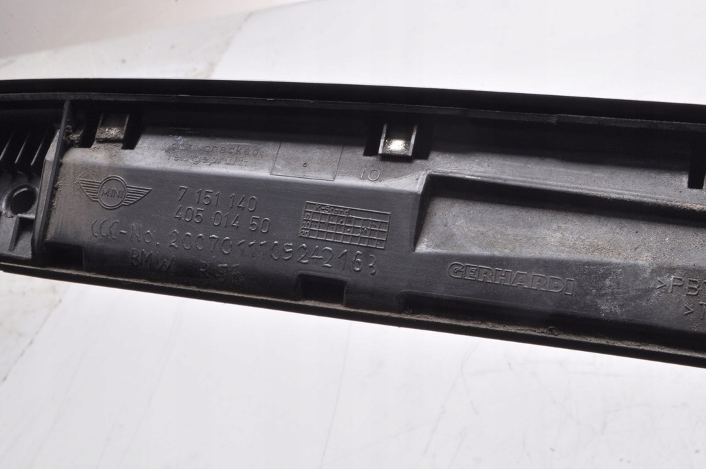 фото №9, Mini r56 накладка молдинг крышки 715140