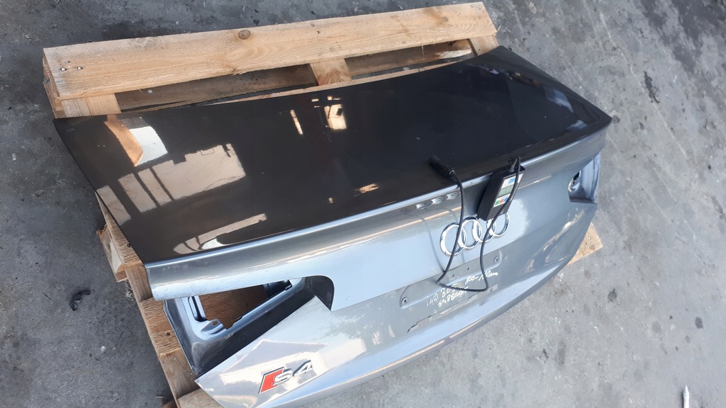 фото №10, S4 b8 lift кришка багажника задня sedan задня lx7r