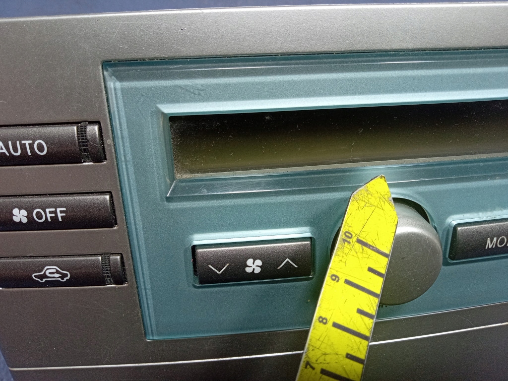 фото №9, Toyota corolla verso ii панель перемикач кондиціонера обдув 55900-0f020