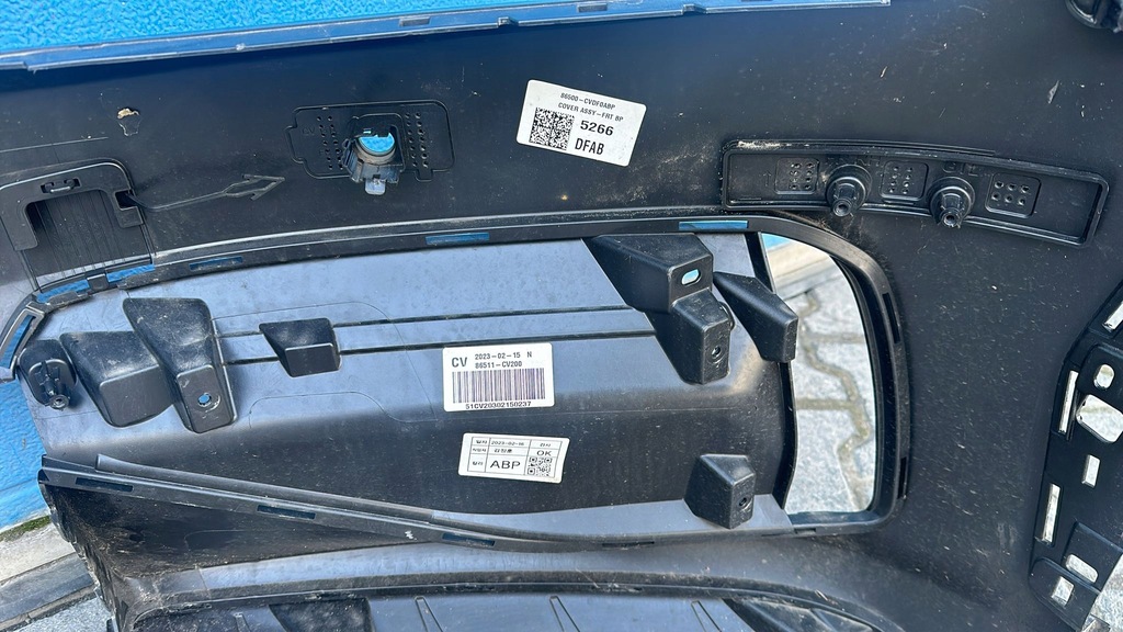 фото №5, Kia ev6 2021- бампер перед передний