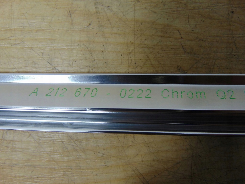 фото №8, Молдинг хром стекло правый задняя mercedes w212 kombi