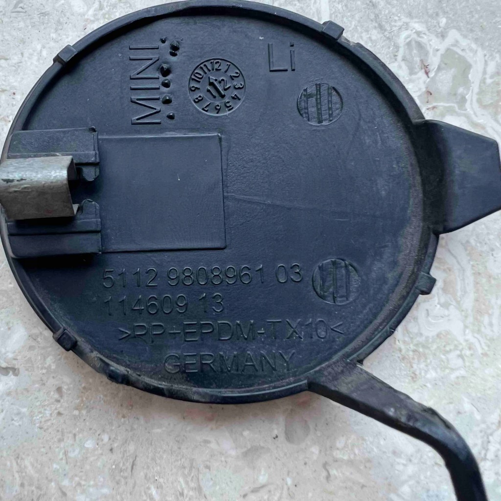 фото №5, Mini cooper paceman r61 12-16 заглушка бампер задняя левая 51129808961