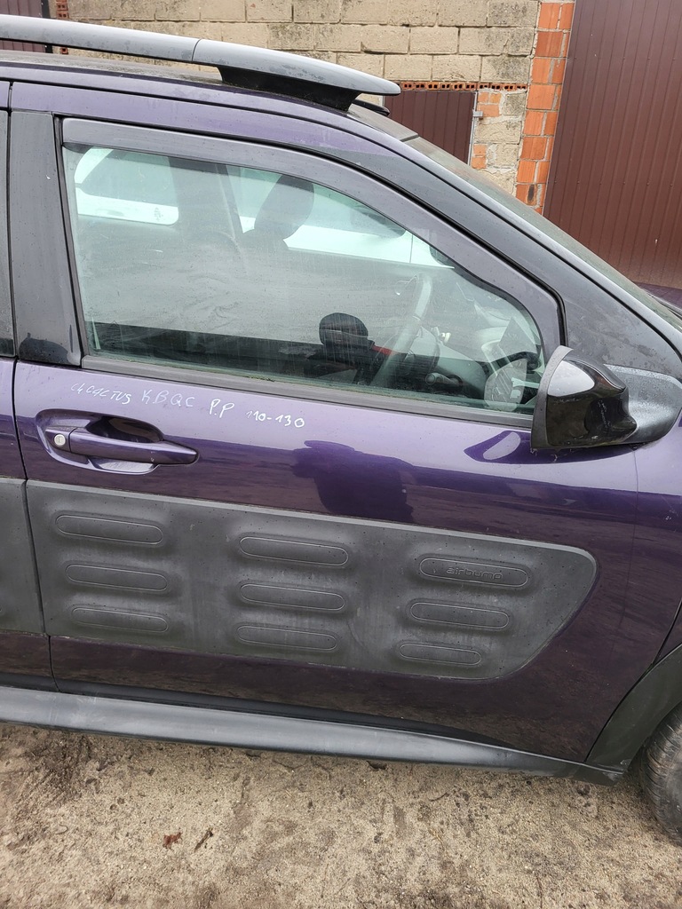 фото №1, Citroen c4 cactus дверь правое перед kbq kbqc 12-
