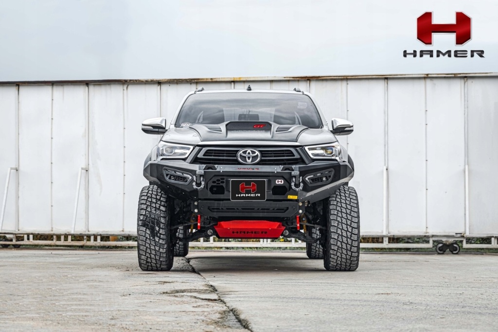 Бампер передний стальной offroad hamer atlas toyota hilux 2021- Оригинал