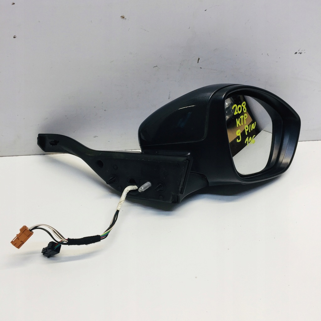 фото №1, Дзеркало праве 9 pin peugeot 208 ktp #116