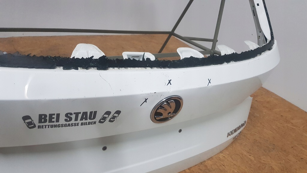 фото №8, Skoda kodiaq крышка багажника задняя задняя багажника