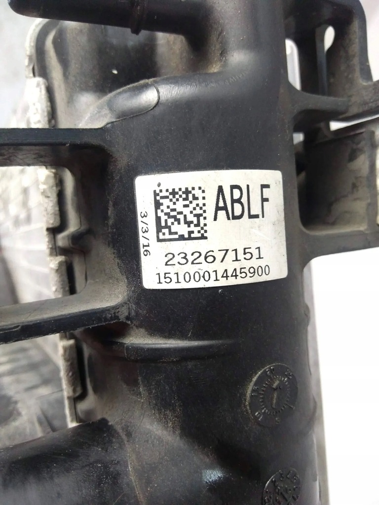 фото №8, Chevrolet corvette c7 z06 6.2 комплект радіатор 2015-19