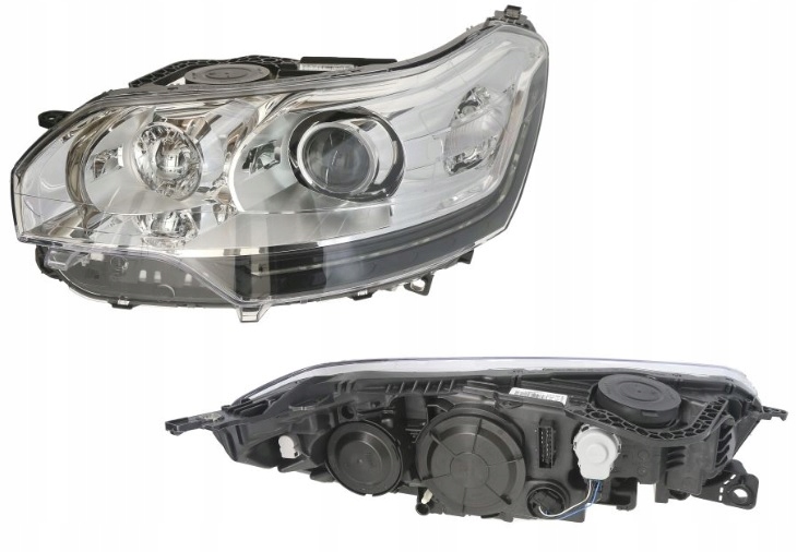 фото №1, Фара лампа левый citroen c5 10- oryg valeo led