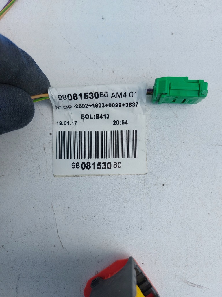 фото №10, Электропроводка салона peugeot 308 ii t9 eu