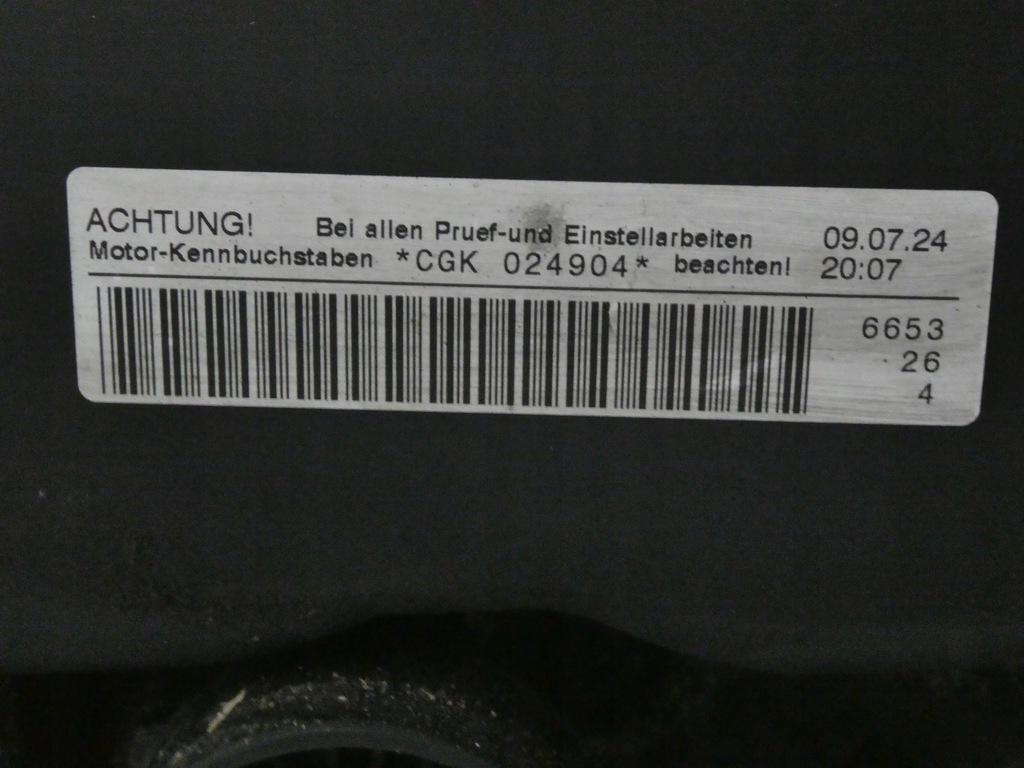 фото №7, Двигатель комплект 2.7tdi audi a4 b8 kombi niemcy cgka