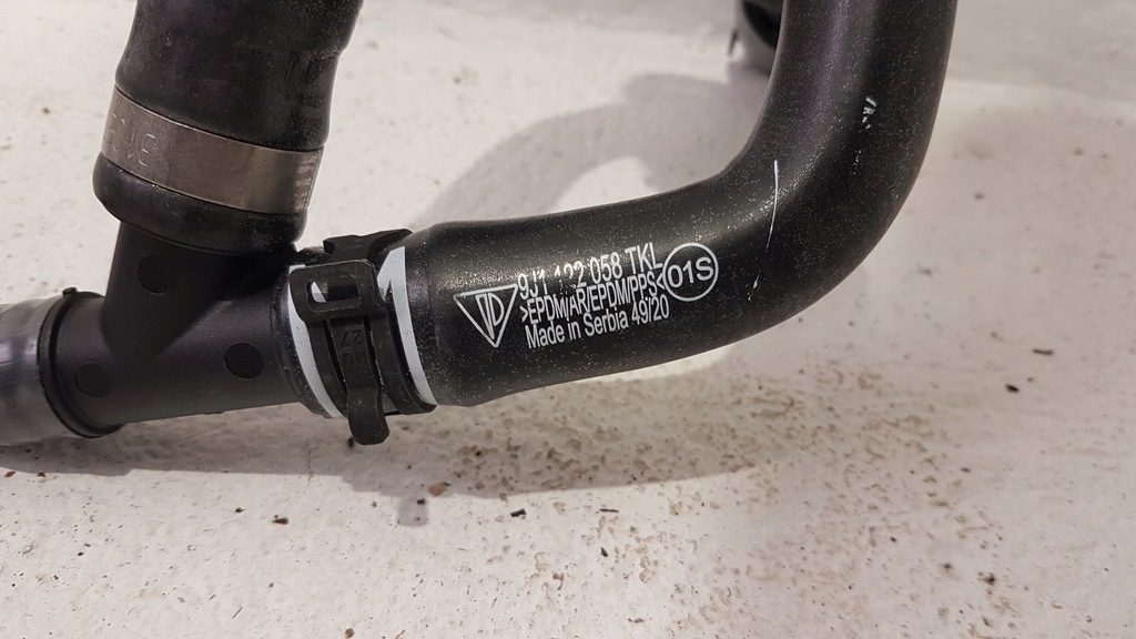 фото №5, Wąż шланг трубка wody porsche taycan 4s