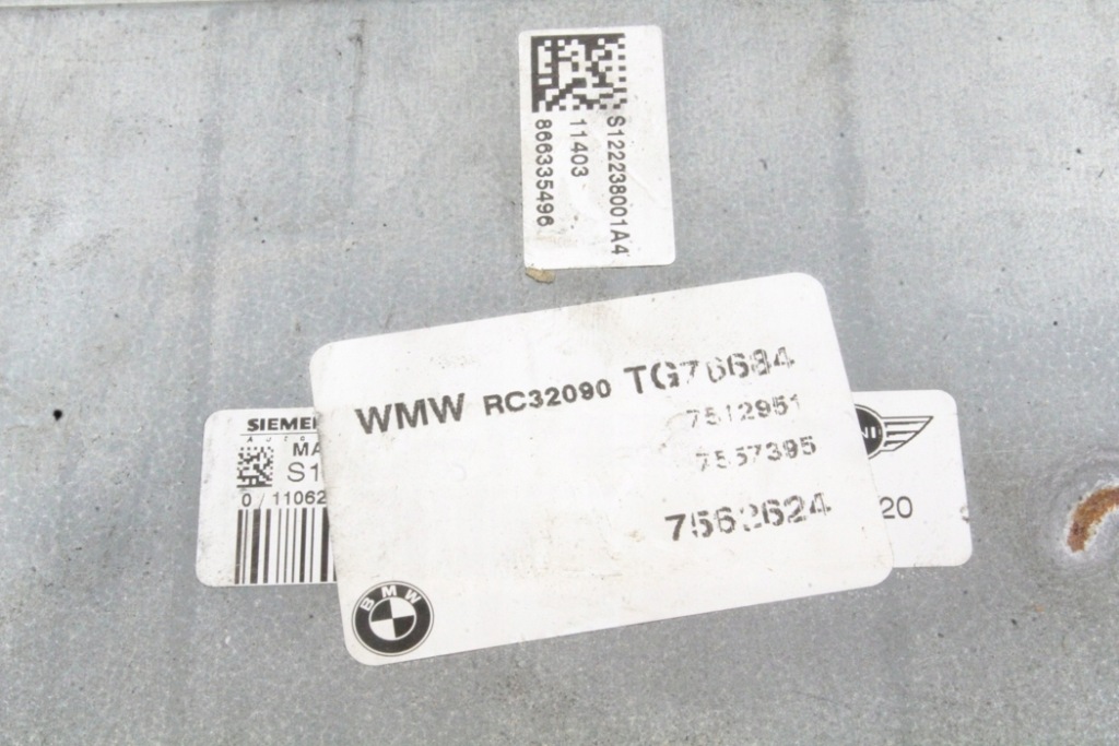 фото №4, Бортовой компьютер двигателя mini cooper r50, r53 7557395 1.4l бензиновый 55kw 2003