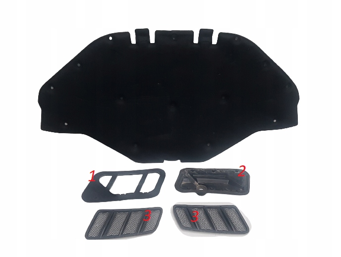 Купить Впуск решётка капот правая левая mercedes gle w166