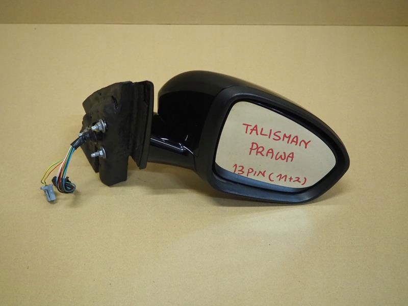 фото №1, Зеркало 13 pin правое renault talisman