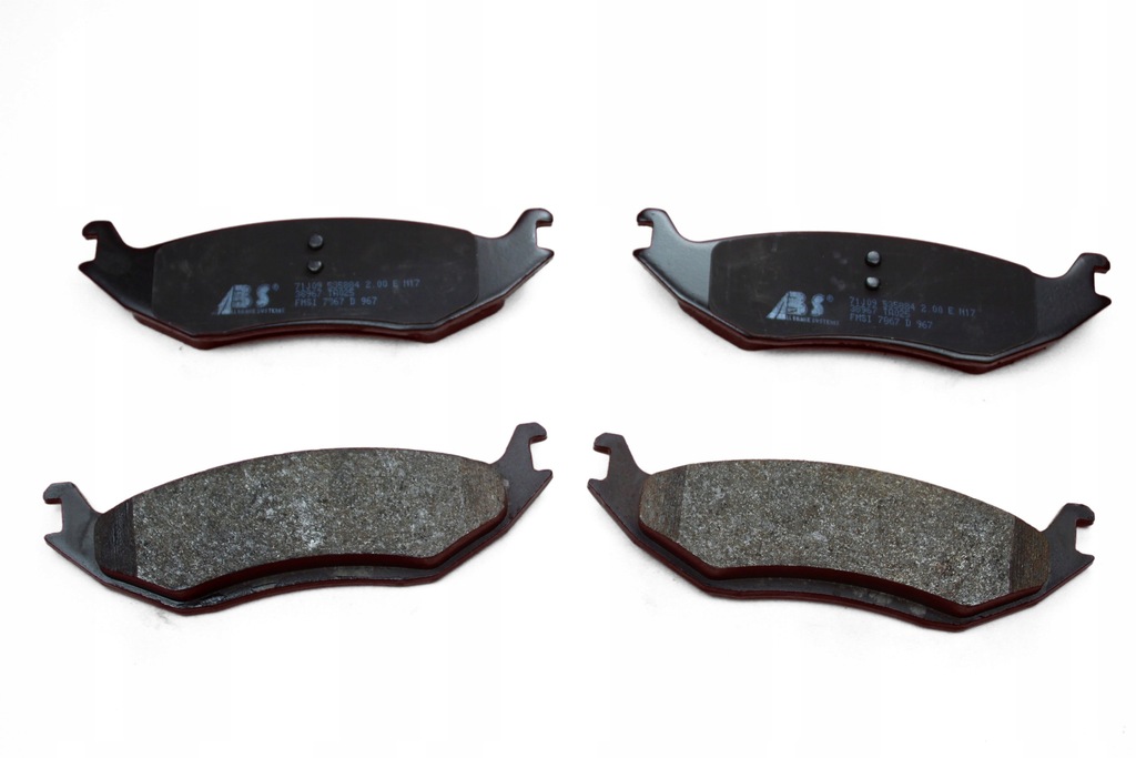 фото №1, Тормозные колодки тормозные задняя dodge ram 1500 pickup 2002-