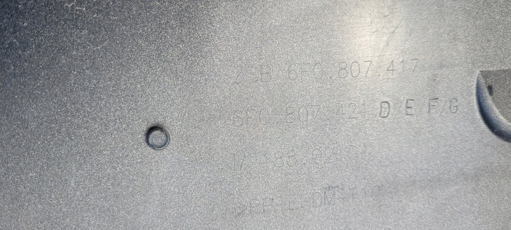 фото №12, Seat ibiza v бампер задній задня задня / 6001