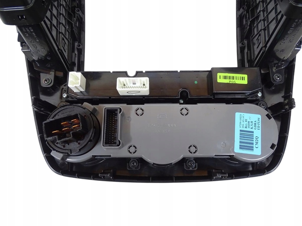 фото №10, Рамка радіо ґрати обдув дисплей панель кондиціонер kia ceed i fl 09-2012 eu