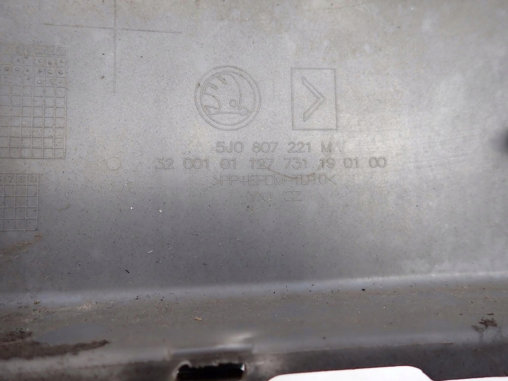 фото №11, Skoda fabia ii 2 roomster scout lift 10-15 бампер перед передній sprysk