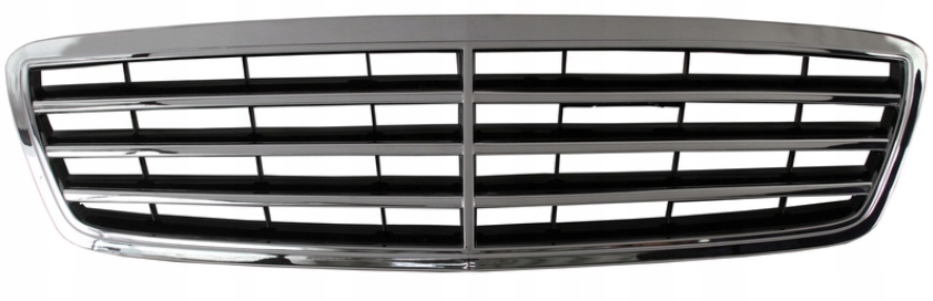 фото №1, Решётка радиатора mercedes klasa c w203 04-07 хром/серый