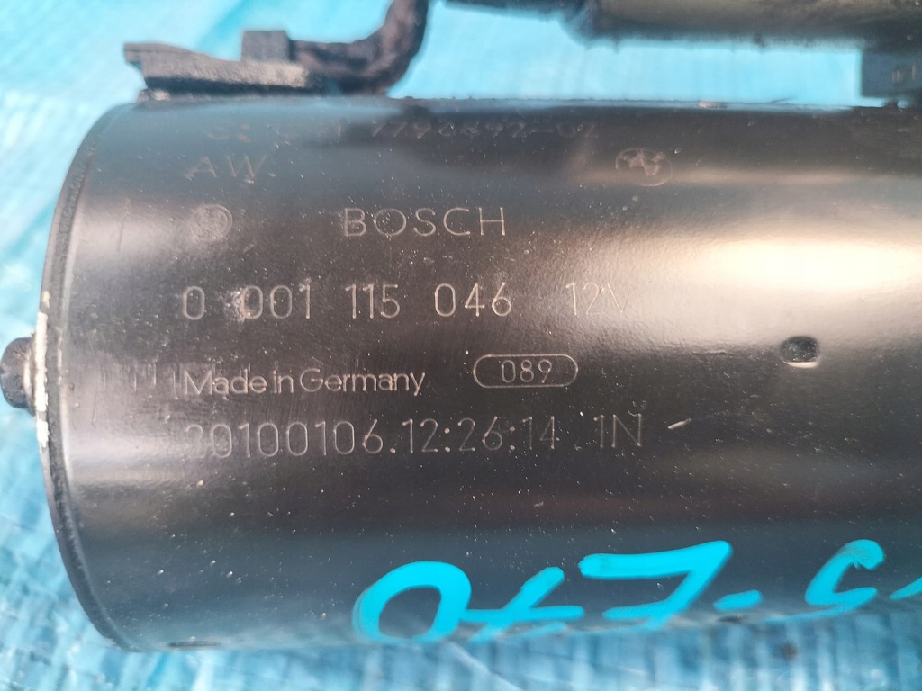 фото №4, Bmw x5 e70 стартер 7796892