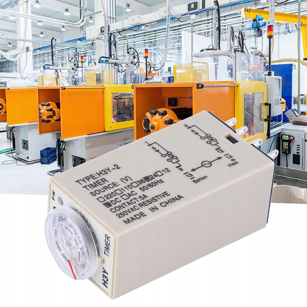 фото №14, Реле часовий таймер opóźnienia 0-3 minuta