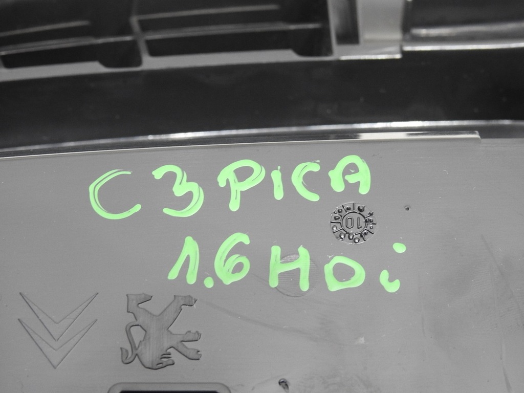 фото №7, Счетчик дисплей citroen c3 picasso 1.6 hdi