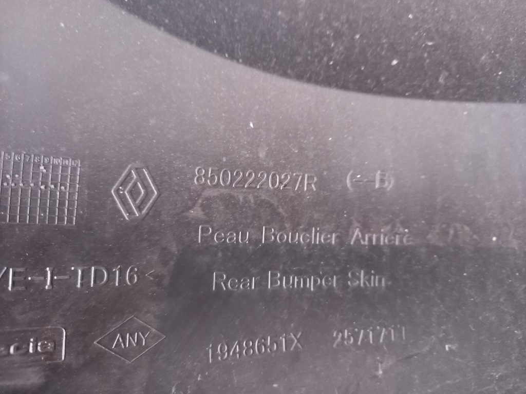 фото №6, Dacia duster ii 2 бампер задний задняя оригинал!