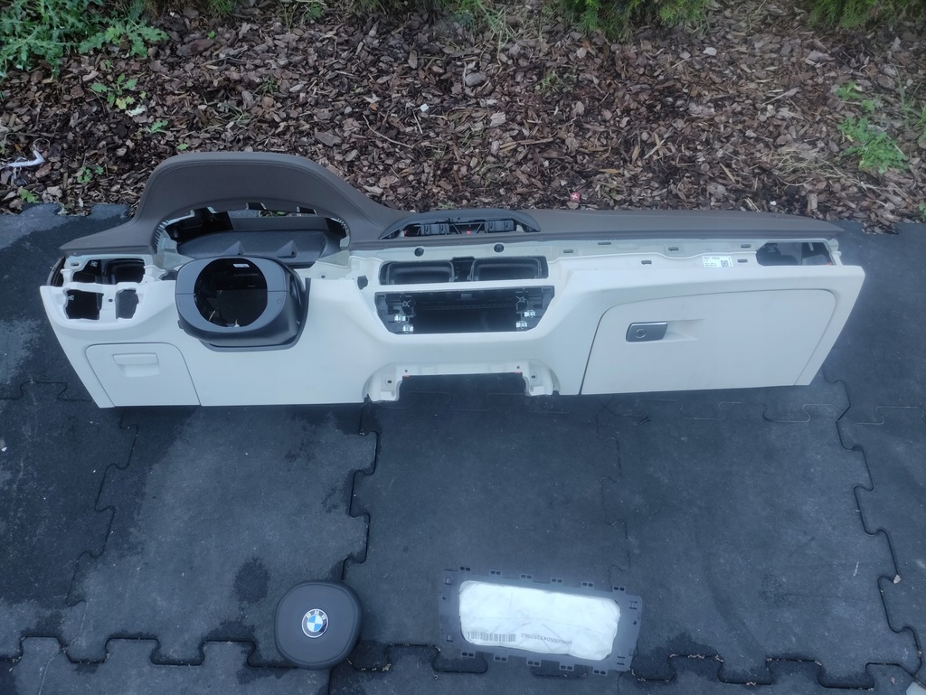 фото №7, Консоль приборная панель приборная подушка безопасности bmw 5 g30 bązowa