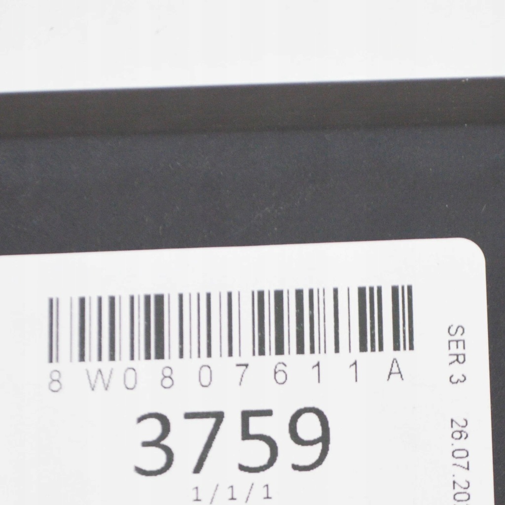 фото №7, Audi a4 b9 дефлектор бампера передний 8w0807611a oem