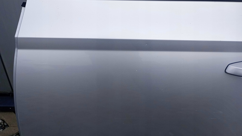 фото №7, Дверь левый задняя серебристый skoda fabia iii hb la7w