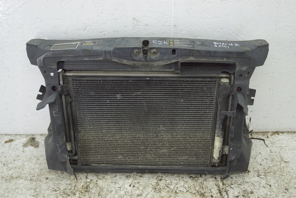 фото №2, Pas передній радіатор skoda octavia ii 2.0 tdi