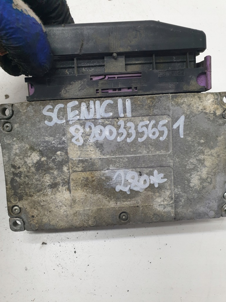 фото №4, Бортовой компьютер блок управления двигателя renault scenic ii 8200335651