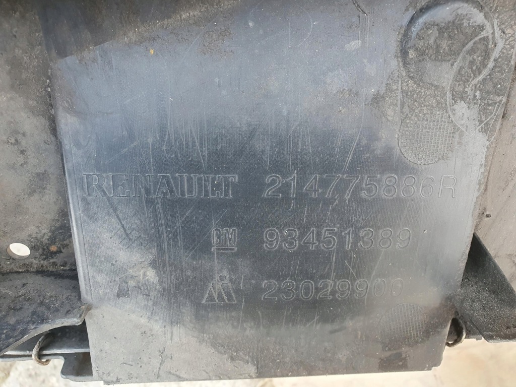 Купити Плита захист нижня pod бампер перед передній renault trafic iii 214775886r