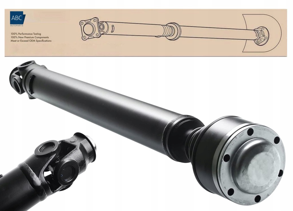 фото №1, Wał приводной перед land rover freelander i 1996-2002