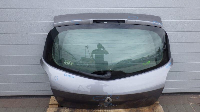 фото №2, Кришка багажника багажника задня скло renault clio iii