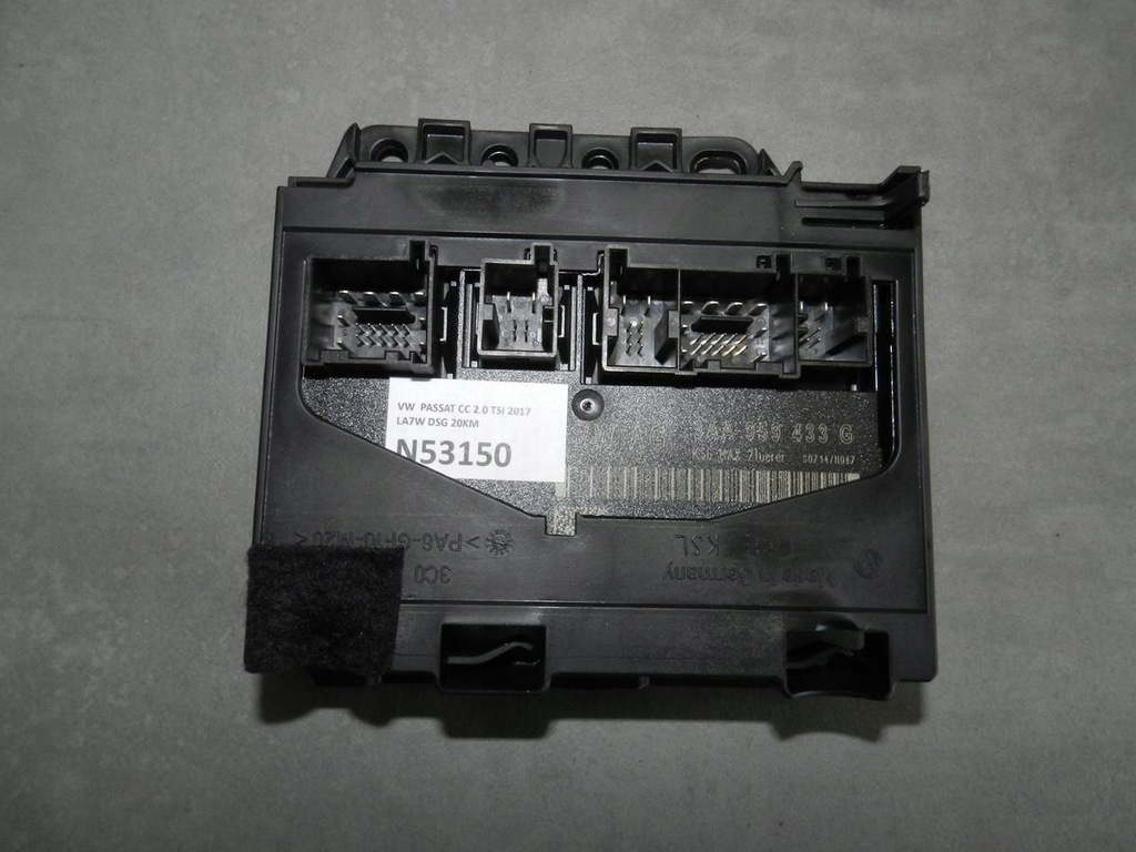 фото №1, Vw passat cc модуль комфорта 3aa959433g